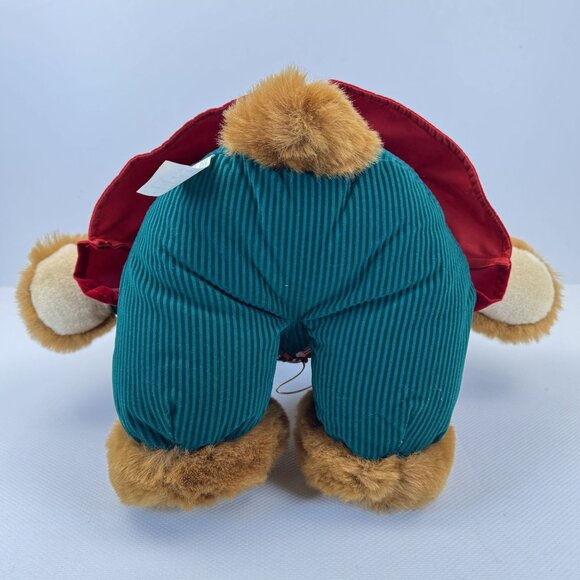 Vintage Kmart Teddy Bear Lane Christmas Bear 1994 Limited Edition Plush Toy 20" - Picture 8 of 14